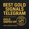 Gold Sniper VIP – best gold signals Telegram channel with verified XAUUSD results