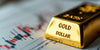 Gold bar on financial chart representing XAU/USD analysis.